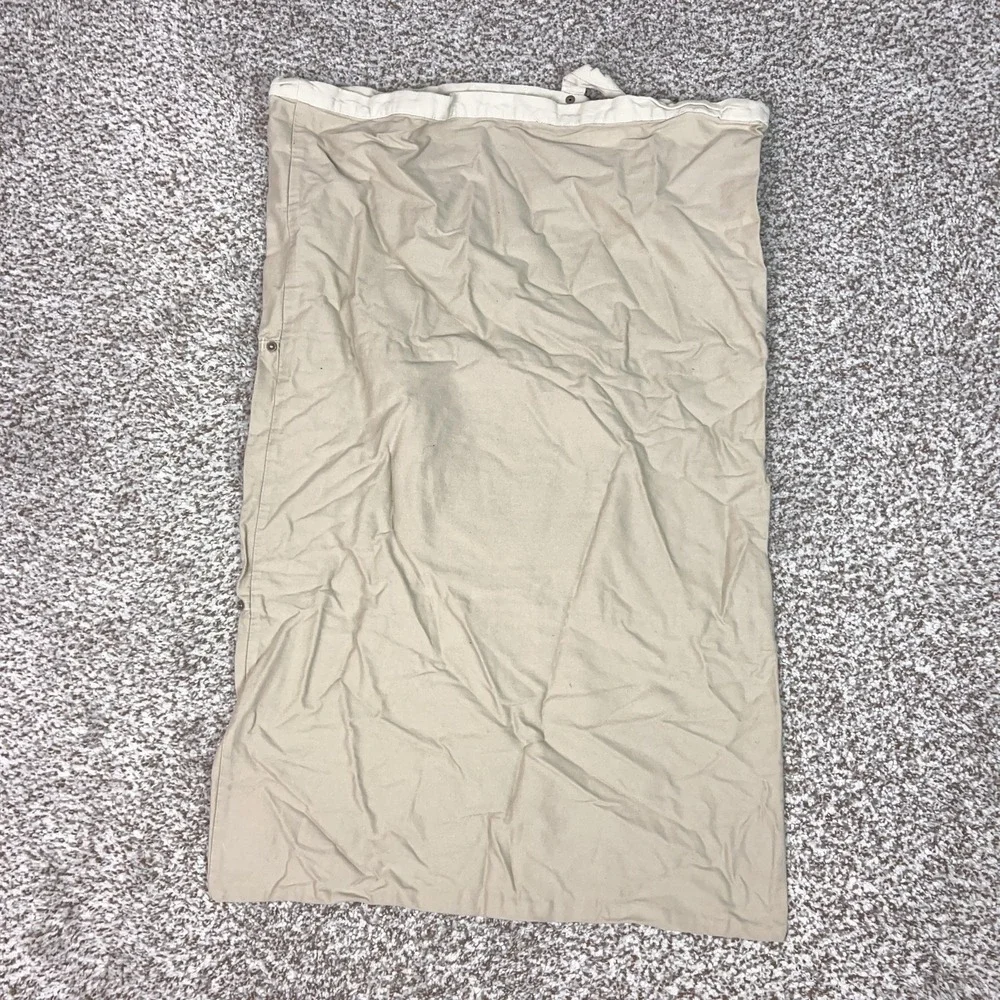Chicago Bears Laundry Bag One Size Beige NFL‎ Football Canvas Cotton Logo Sport